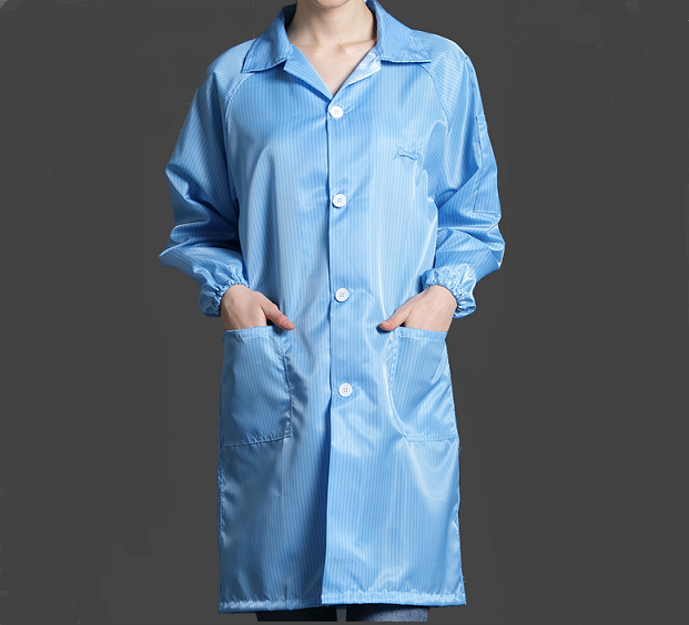 Antistatic ESD Stripe Polyester Garment SP-GAR-01