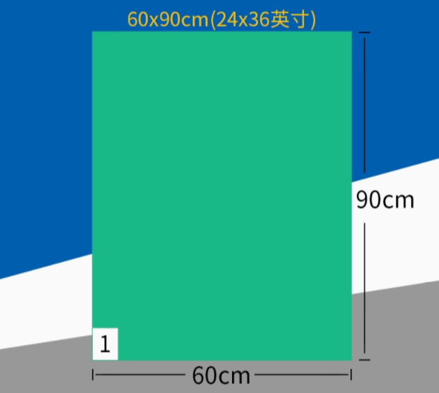 Green color Sticky Mat SP-STI-03